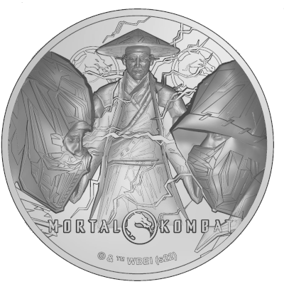 Mortal Combat - 2 Oz - Sølv samlemønt