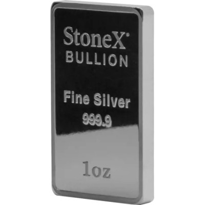 Coinbar StoneX - 1 Oz - sølv investeringsbarre