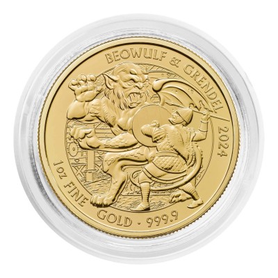 Myter og legender - Beowulf - 1 Oz - Guldmønt