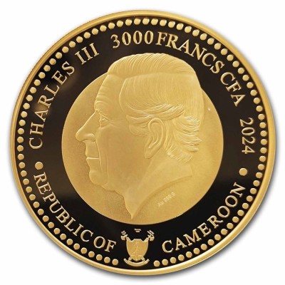 Verdens hunderacer: Australsk hyrdehund (2024) 1 Oz - Guldmønt