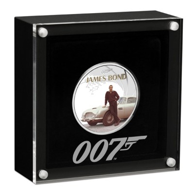 James Bond - Sean Connery - 1 Oz sølv samlemønt