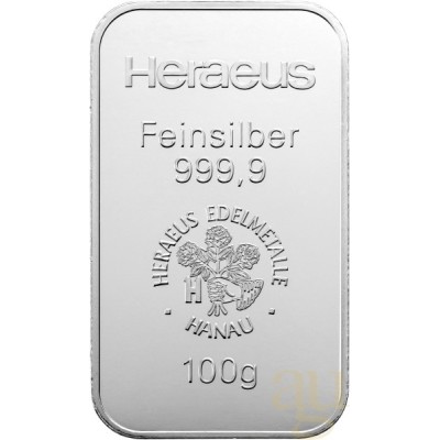 Argor-Heraeus 100 g - Investeringssølv i guldbarrer (delivery 30.6.2025)