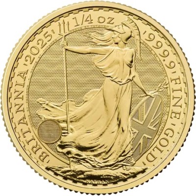 Britannia (2025) - 1/4 Oz - Guldmønt
