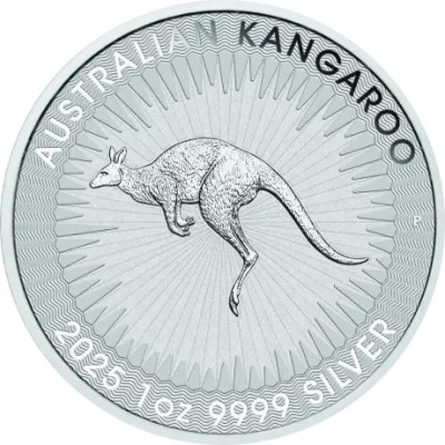 Kænguru (2025) - 1 Oz - sølv investeringsmønt (delivery 5.7.2025)