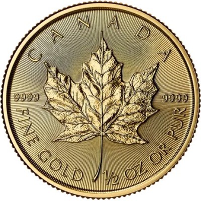 Maple Leaf (2025) - 1/2 Oz - Guldmønt