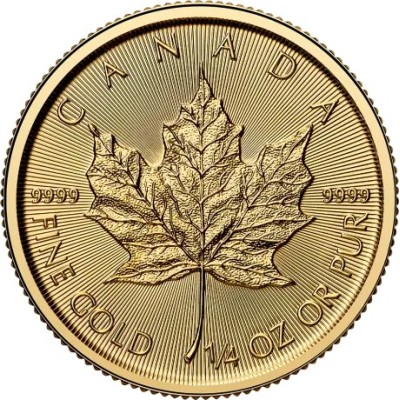 Maple Leaf (2025) - 1/4 Oz - investeringsmønt i guld