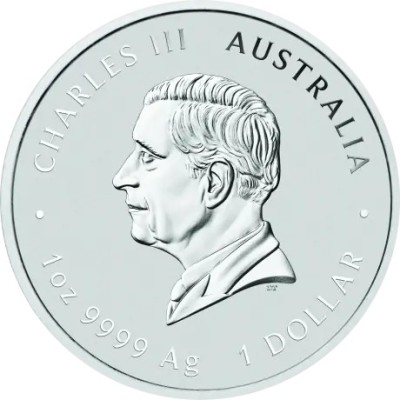 Lunar Snake (2025) - 1 Oz - Sølv investeringsmønt