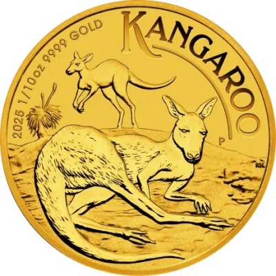 Kænguru (2025) - 1/10 Oz - guld investeringsmønt