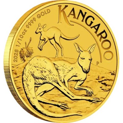 Kænguru (2025) - 1/10 Oz - guld investeringsmønt