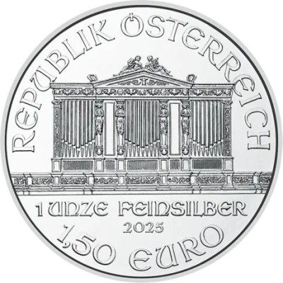 Wiener Philharmoniker (2025) - 1 Oz - sølv investeringsmønt