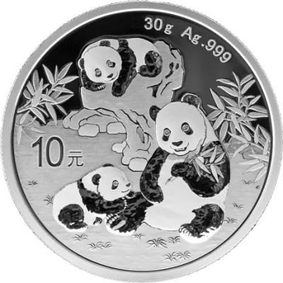 Panda (2025) - 30 g - investeringsmønt i sølv