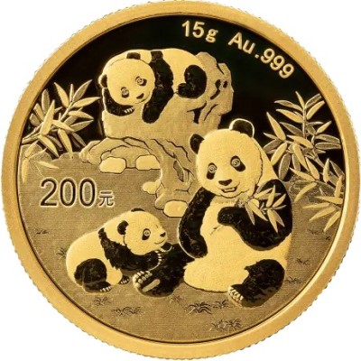 Panda (2025) - 15g - investeringsmønt i guld