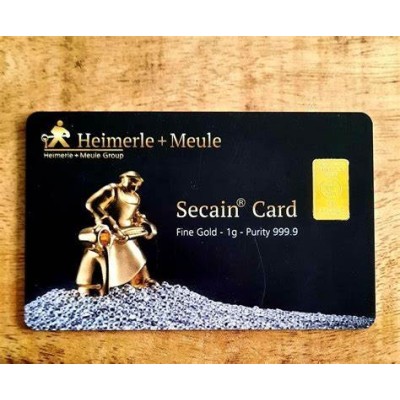 Heimerle + Meule - 1g - investeringsbarre i guld