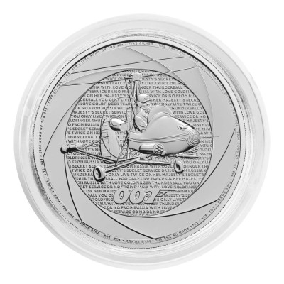 Seks årtier med 007 (60'erne) - James Bond - 1 Oz - sølv investeringsmønt