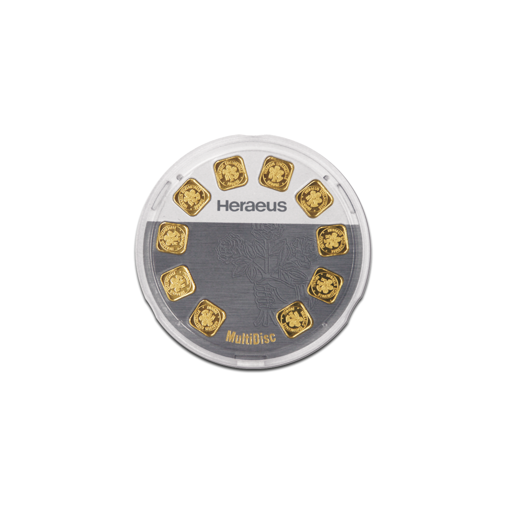 Argor-Heraeus Goldseed 10 x 1 g - guldinvesteringsbarre