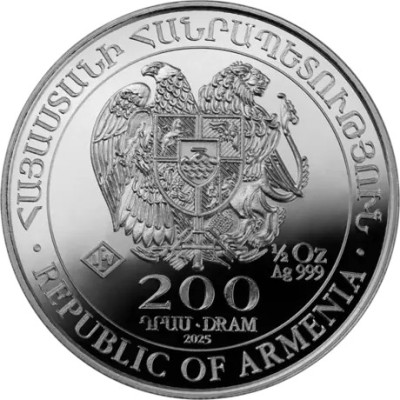 Noahs Ark (2025) - 1/2 Oz - investeringsmønt i sølv