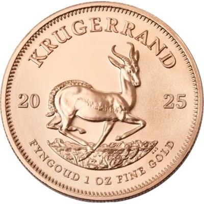 Krugerrand (2025) - 1 Oz - investeringsmønt i guld