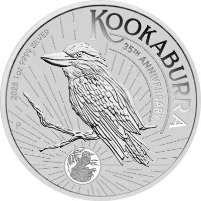 Kookaburra (2025) - 1 Oz - Sølv investeringsmønt
