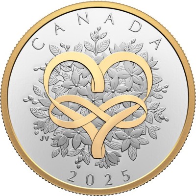 Celebrate Love -1 Oz- sølv samlemønt (delivery 28.6.2025)