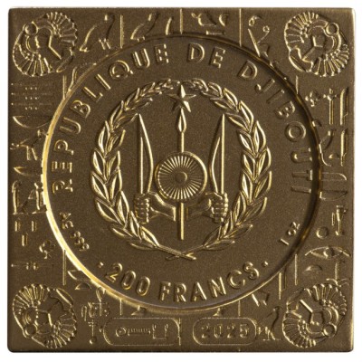 Pyramiderne i Giza - 6 Oz - sølv prooflike samlermønt (levering 26.5.2025)