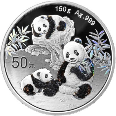 Panda (2025) - 150 g - sølvprøvesamlermønt