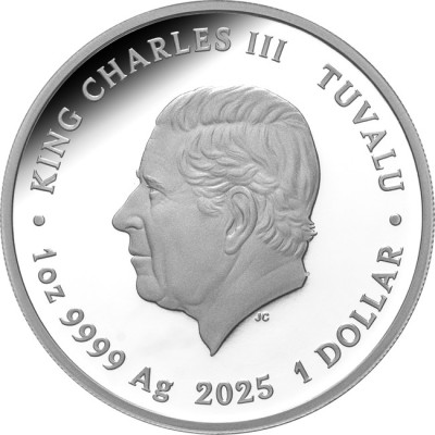 Australsk tigerslange - 1 Oz Silver Proof-samlermønt