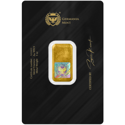 Germania Mint - 1 Oz - Guldbarre