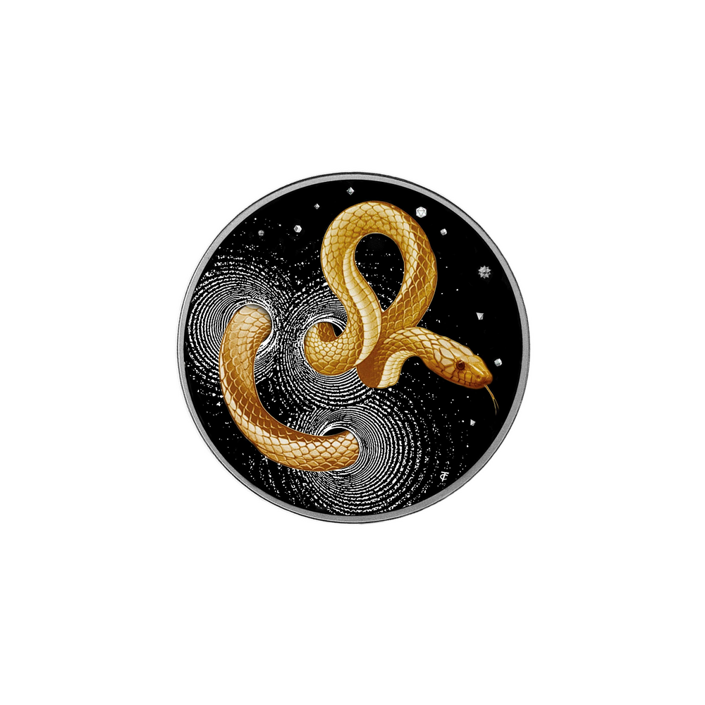 Herpeton Snake - 1 Oz Silver Proof-samlermønt