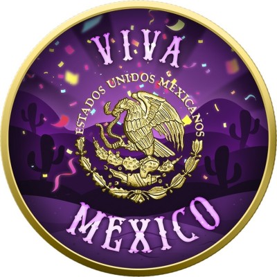 Mexico - Libertad 2024, Cinco de Mayo - Samlermønt i sølv