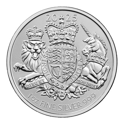 Royal Arms (2025) - 1 Oz - Sølv investeringsmønt