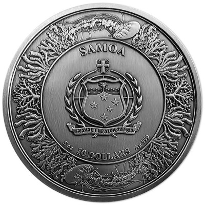 Atlantis - 5 Oz - Sølv samlemønt (levering 30.6.2025)