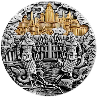 Atlantis - 5 Oz - Sølv samlemønt (levering 30.6.2025)