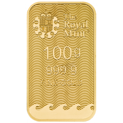 Britannia - 100g - investeringsguldbarre