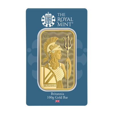 Britannia - 100g - investeringsguldbarre