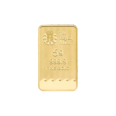 Britannia - 5g - investeringsguldbarre
