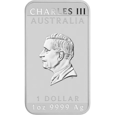 Dragon Rectangular (2025) - 1 Oz - Sølv investeringsmønt