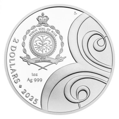 Quatrefoil (2025) - 1 Oz - Sølvsamlermønt (levering 10.7.2025)
