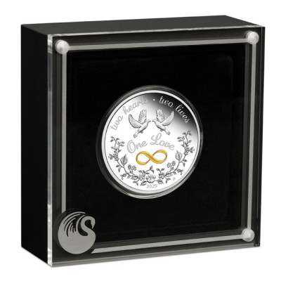 "One Love" 2025 - 1 Oz - Sølvmønt