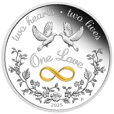 "One Love" 2025 - 1 Oz - Sølvmønt