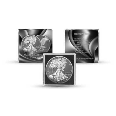 American Eagle, sølvring - 1 Oz - sølvsamlermønt