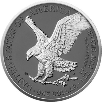 American Eagle, sølvring - 1 Oz - sølvsamlermønt