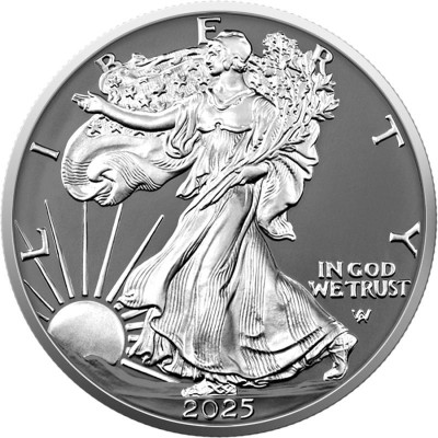 American Eagle, sølvring - 1 Oz - sølvsamlermønt