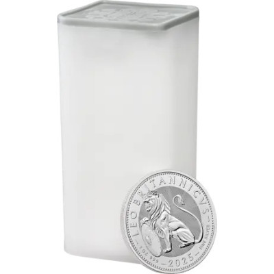 Britisk løve (2025) - 1 Oz - sølv investeringsmønt