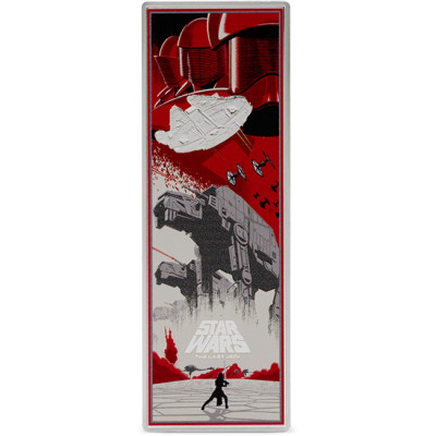 Star Wars: The Last Jedi (2025) - 3 Oz - Sølv-samlermønt