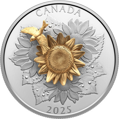Stitch and Flower (2025) - 5 Oz - Samlermønt i sølv