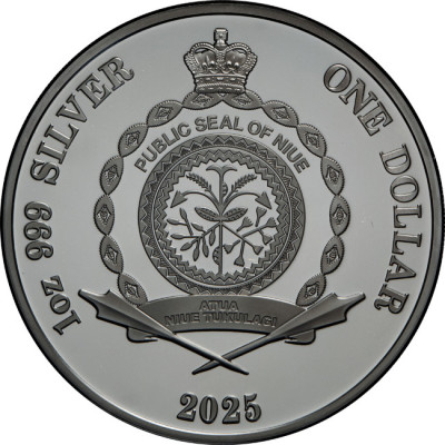 Alien Abduction (2025) - 1 Oz - Sølv samlemønt