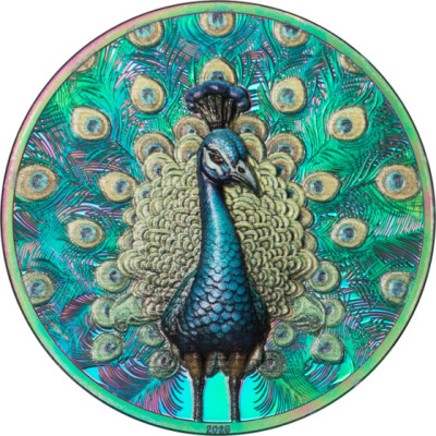 Peacock (2025) - 1 Oz - Silver Collector Coin (delivery 5.10.2025)
