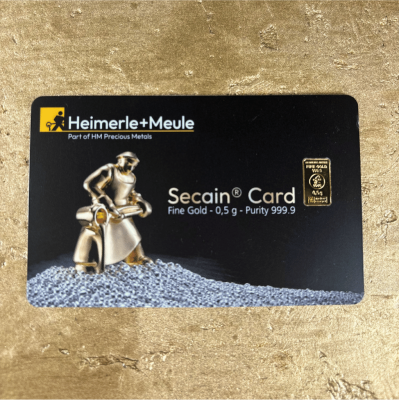 Heimerle + Meule - 0,5g - investeringsbarre i guld