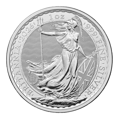 Britannia (2026) - 1 Oz - Sølv investeringsmønt