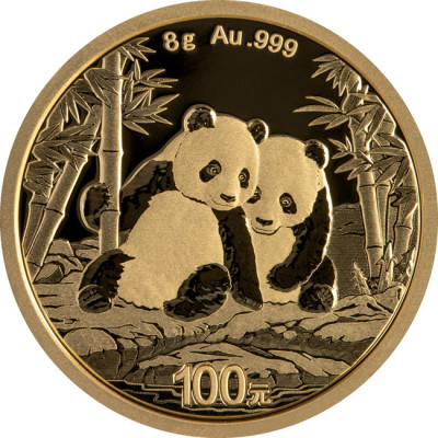 Panda (2026) - 8g - investeringsmønt i guld
